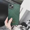 Green Diamond Cell Phone Cases Fashion iPhone 15 15Pro 15Promax 14 14Pro 13Promax Case 12pro för 11Pro 13 12Promax 11 XR XSmax iPhone x