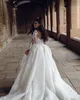 Сказочные 3D Аппликационные свадебные платья из бисера свадебных платьев кружев
