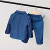 Giyim setleri Boy'un Sonbahar Resmi Elbise Takım Seti Çocuk Düğün Bebeğin İlk Doğum Günü Partisi Performansı Gelin Çocuklar Blazer Pantolon Yelek Giysileri W0222
