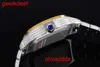 High Quality Fashion Iced Out WatchesMens Wrist Luxury Round Cut Lab Gr DDGU YXE5