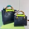 Vrouwen bamboe ontwerper tas Diana Bags luxe serpentine handtas tote crossbody body schoudertassen dame tas mode handtassen handtassen