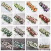 Decoratieve bloemen Kransen 50 100 cm DIY Wedding Bloemwand Arrangement Leveringen Silk Peonies Rose kunstmatige bloemenrij decor huwelijk ijzer boog achtergrond 230221