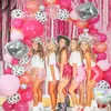 Other Event Party Supplies 116pcs Cowgirl Bachelorette Balloons Garland Arch Kit With Disco 4D Foil Ballon for Birthday Wedding Decoration 230221