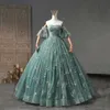 Vestidos de fiesta 2023 3 estilos Quinceañera Sweet Flowers Elegant Sweetheart Ball Gown Luxury Lcae Prom Plus Size 230221