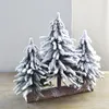 Decorazioni natalizie Mini albero artificiale Fiocco di neve Tavolo da tavolo finto di Natale per ornamenti per la casa Anno Navidad Decor