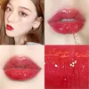 Lip Gloss Natural Mirror Water Crystal Jelly Glaze Long Lasting Moisturizing Waterproof Liquid Oil Plumping Serum