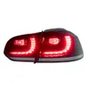 Autos Rückleuchten Für VW Golf 6 Golf6 MK6 R20 2009-2012 Rückleuchten LED DRL Tagfahrlicht Nebel lichter Dynamisches Signal Licht