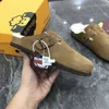 Designer Birkinstock Slippers Outlet Boken Shoes with Plush Thick Soles Henan Sheepskin Leather Semi-integrated Winter Men's and Women's Wool Ken Mop Mulberry