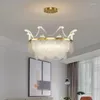 Chandeliers LED Ceiling Chandelier Modern Luxurious Luster Pendant Lamp For Bedroom Living Room Hall Suspension Luminaire