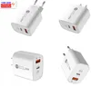 PD 20W USB Charger Quick Charge 3.0 Fast Phone Charger Adapter Type-C for Huawei Xiaomi Samsung