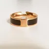 Rings New high quality designer design titanium ring classic men and women couple rings modern style