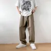 EBAIHUI Jogger Männer Einfache Patchwork Koreanischen Stil Alle-spiel Modische Casual Hosen Herren Gerade Lose Männlichen Harajuku Hose