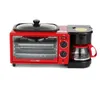 3 in 1 Breakfast Makers 3 In 1 Electric Machine Sand Multifunction Coffee Mini Oven Household Bread Pizza Frying Pan 230222
