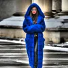 女性用ジャケットカジュアルフェイクファーコート女性パーカー毛皮の濃い暖かい長いフェイクファージャケットスリム冬コート女性カサコフェミニノ5xl 230222