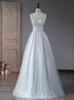 Feestjurken 2023 Shinny Spaghetti Riem Quinceanera luxe pailletten jurk elegante lieverd baljurk formele vestidos 230221