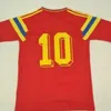 1990 Maillots de football rétro Valderrama loin de la maison de pied chemise jaune maillot rouge classique commémorer Collection chemises de football vintage Escobar Guerrero qualité 90