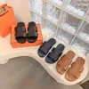 Men Slippers Designer Leather Sandals Izmir new classic Flip Flop Oran summer spring Heritage Calfskin Sandals Summer Lazy Large Beach Casual Slides size 39-45