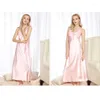 Women's Sleepwear Women Sexy Silk Satin Braces Skirt Elegent Babydoll Sleeveless Dress