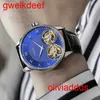 Hoogwaardige mode Iced Out Out Watchesmens Pols Luxury ronde Cut Lab Gr Ddgu 24xe