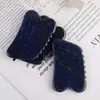 Sawtooth Blue Sodalite Face Gua Sha Tool SPA Heart Shape Jade Massager Acupuncture Scraping Massage Facial Body Health Skin Care