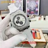 Hoogwaardige mode Iced Out Out Watchesmens Pols Luxury ronde Cut Lab Gr Ddgu 7uxb