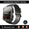 C20pro 군사 스마트 워치 남자 육군 야외 IP68 5ATM 방수 심박수 혈액 산소 Smartwatch 남자 안드로이드 IOS