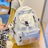 Torby szkolne w stylu koreańskich plecaków Kobiety Kawaii Janpanese Bag for High Students Girls BookBag Cute Travel Waterproof