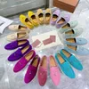 Classic Womens Dress shoes Cashmere loafers Designers buckle round toes Flat heel Leisure comfort Four seasons women shoe