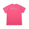 Womens T Shirt Classic Candy-colored Trendy Macarons Wave Tees Casual Summer Short Sleeve Mens Tops Ins Hot J41