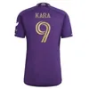 Men Kids Orlando City SC Soccer Jerseys Tops 2023 2024 JANSSON Pato Kara Pereyra F.torres PEREA Adult Men Football Shirts Mls 23 24 Home Away Fans Player