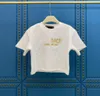 Sets de dos piezas para mujeres Vestido Camiseta y faldas de letras de lujo Show de camiseta de moda informal
