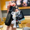 Action Figures Keychain Doll Semi-anatomy Little Bear Dolls Bag Pendant Car Keychains Anime Peripherals Keyring Key chain