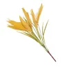Dekoratif çiçekler buğday çiçek simülasyonu altın dekorasyon kuru demet yapay doğal kasnak buket kuru sahte sahte
