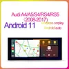 Autoradio Android Player est￩reo DVD Multim￭dia CarPlay GSP WiFi Bluetooth USB 4G para Audi A4/S3/RS4 8K B8 A5/S5/RS5 8T 8F MMI