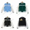 Giacche firmate Mens Varsity Jacket Uomo Donna Baseball Hip Hop Lettera Ricamo Cappotto Streetwear