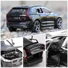 Diecast Model 1 32 Volvos XC60 SUV Alloy Car Model Diecasts Metal Toy Vehicles Car Model Simulation Sound Light Collection Childrens Toys Gift 230221