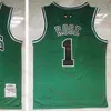 Vintage Retro Basketball Jerseys 1 Derrick Rose 08-09 91 Dennis Rodman 95-9 Stitched