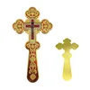 Party Decoration Jesus Crucifix Wall Orthodox Cross Church Ddecoration Christian Decor Russian Supplies 230221