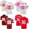 Maillots de football College Wisconsin Badgers 16 Russell Wilson 23 Jonathan Taylor 25 Melvin Gordon III 99 J.J Watt Femmes Jeunes