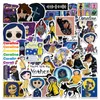 50 Pcs Coraline la Porte Secrète autocollants film d'horreur Coraline mère Graffiti Enfants Jouet Planche À Roulettes voiture Moto Vélo Autocollant Stickers En Gros