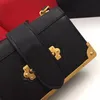 Damenmode Handtaschen Lady Umhängetasche Soho Bag Leder Umhängetasche mit Fransen Messenger Bags Top Handtasche MM Schwarz