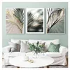 Shades Wall Art Canvas Painting Nordic Posters And Prints Wall Pictures For Living Room Decor Foggy Plant Dried Leaves Sunlight Woo