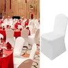 Cadeau cadeau blanc plat arqué banquet El chaise ensemble maison couverture extensible fournitures de vacances de mariage