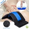 Integrerad fitnessutrustning Back Massager Lumbal Support Bår Spinal Board Lower and Upper Muscle Pain Relief för Herniated Disc1698