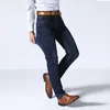 Heren jeans odinokov merk 2023 zomer stretch katoen ademende en comfortabele mode casual broek groothandel groot