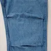 Mäns jeans 2023 Spring och Autumn New Jeans Men's Loose raka sommartrend Joker Thin Casual Pants Men241n