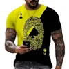 Men's T-Shirts 2023 Fashion Hip Hop Playing Cards Pattern Men t-shirt Summer Casual Interesting Poker Graphic t shirts O-Neck 3D Print T-shirt 022223H