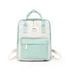 School Bags Multifunction Women Backpack Fashion Youth Korean Style Shoulder Bag Laptop Schoolbags For Teenager Girls Boys Travel 5 Color