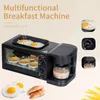 3 in 1 Breakfast Makers Kitchen 3 1 Mache Coffee Mache Bread Toaster Electric Mi Oven Dog Mache Cookg Roti Maker Household 230222