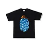 2023Designer Mens T-shirts Summer Classic Camo Great Ape Man Head Mężczyzna i żeńska para T-shirt z krótkim rękawem Wysokiej jakości Hip Hop Tee M-XXXL